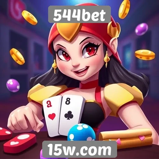 A variedade de jogos disponíveis no site 544bet
